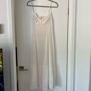 Aritzia Wilfred White Dress Small